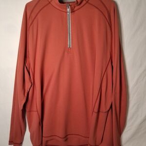Tommy Bahama Men's Coral Zip-Up Sweater